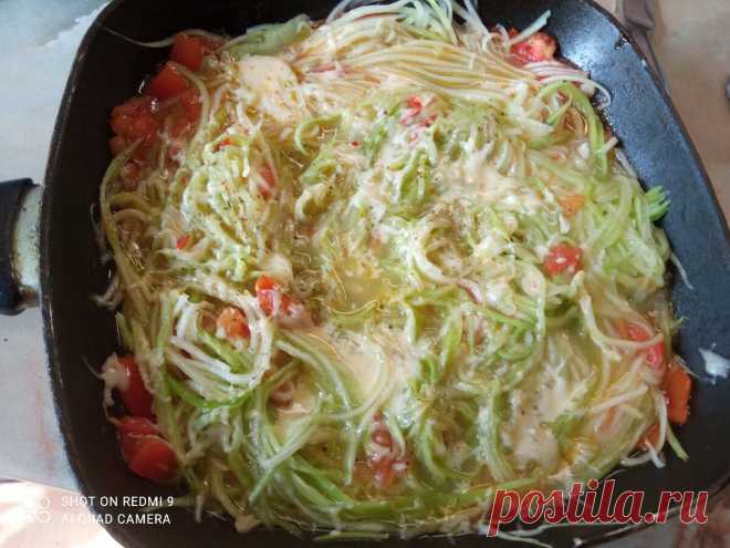 Спагетти из кабачков за 10 минут — такое вкусное блюдо вы еще не ели. Улетает на "ура", не успеваю подавать | Блоггерство на пенсии | Яндекс Дзен