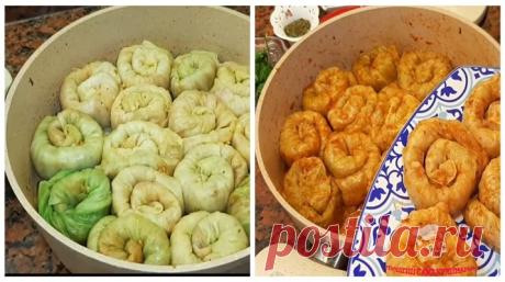 Голубцы "Улитки" без мяса - лучший сайт кулинарии