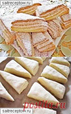 Слоёные пирожные | Сайт рецептов
