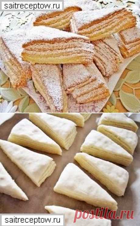 Слоёные пирожные | Сайт рецептов