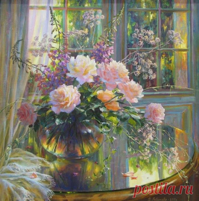 #Художник Любимова Вета - Виртуальная Академия Живописи