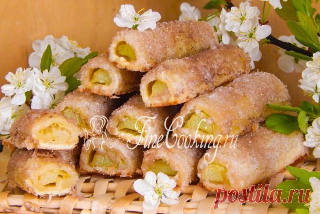 Печенье с ревенем - хрупкое и рассыпчатое песочное тесто, сочная слегка кисловатая начинка