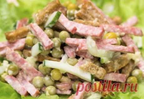 Открыли банку зеленого горошка и делаем вкуснейшие салаты вместо оливье