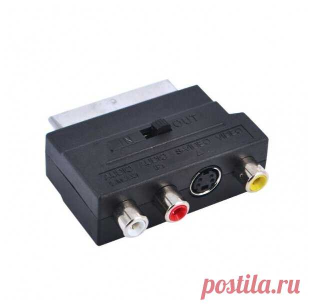 Купить Переходник Орбита SCART-3RCA+S-VHS черный по низкой цене с доставкой из Яндекс.Маркета (бывший Беру)