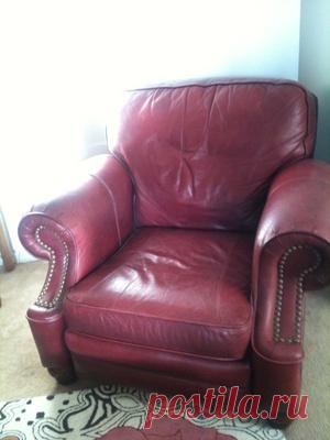 Покраска кожаного кресла в домашних условиях | Декор*Интерьеры*Хендмейд мастер-классы