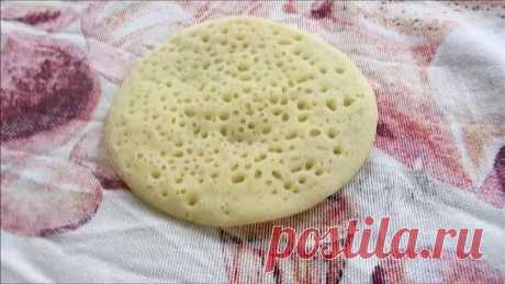 Вкусный завтрак. Марокканские блинчики. Интересный рецепт. Tasty breakfast. Moroccan pancakes. Interesting recipe