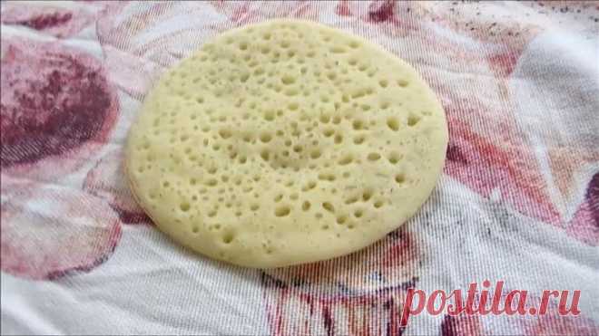 Вкусный завтрак. Марокканские блинчики. Интересный рецепт. Tasty breakfast. Moroccan pancakes. Interesting recipe