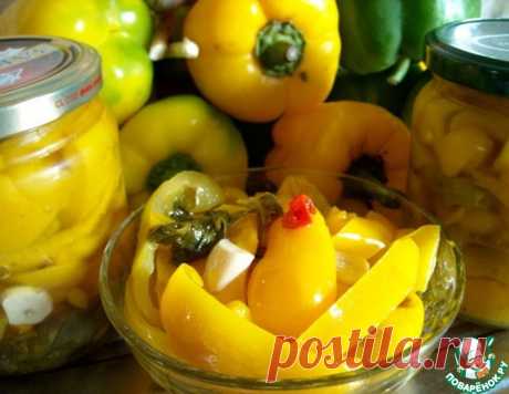 Запечённый сладкий перец в масле – кулинарный рецепт