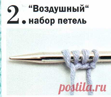 Вязание. Набор петель от классического до необычного.