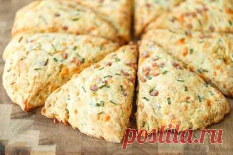 Сконы с колбасой и сыром - Простые рецепты Овкусе.ру