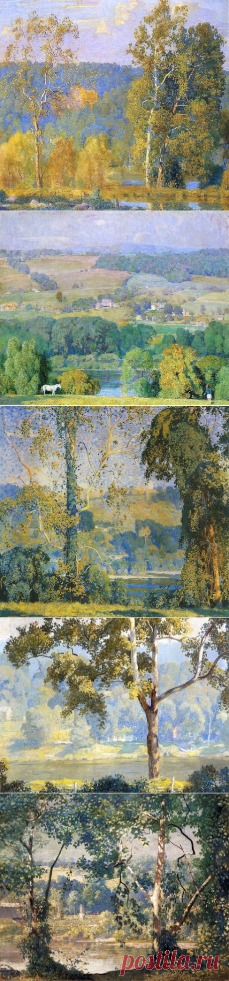 Незаметно подкралась осень, отшумели деревья листвой. Daniel Garber