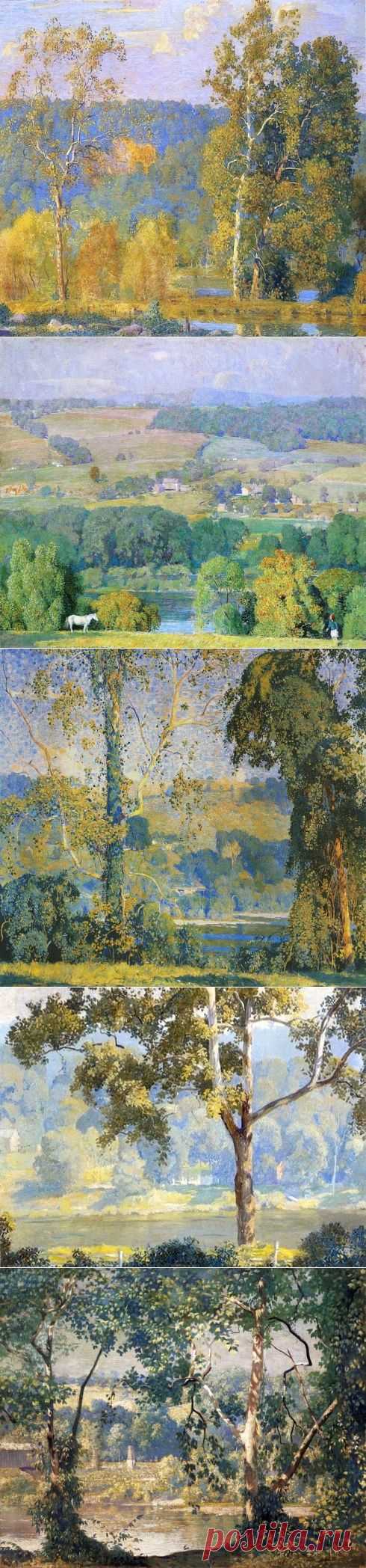 Незаметно подкралась осень, отшумели деревья листвой. Daniel Garber