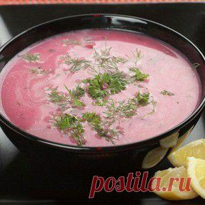 Холодный борщ рецепт – вегетарианская еда: супы