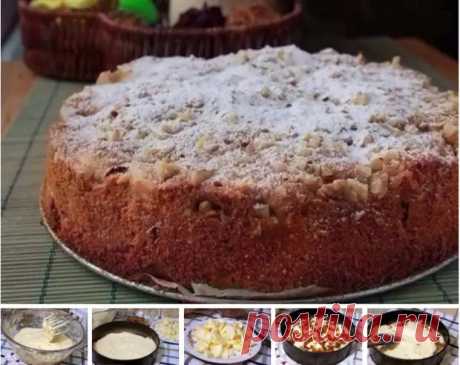 Обалденный яблочный пирог «Домашний» - Вкусные рецепты - медиаплатформа МирТесен