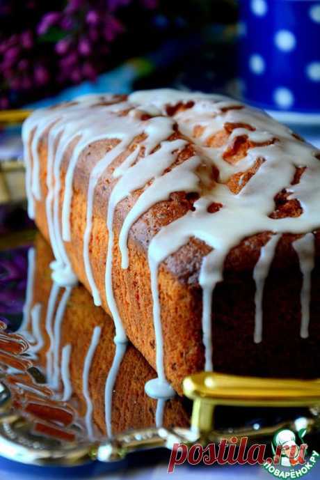 Лимонный кекс с помадкой - кулинарный рецепт