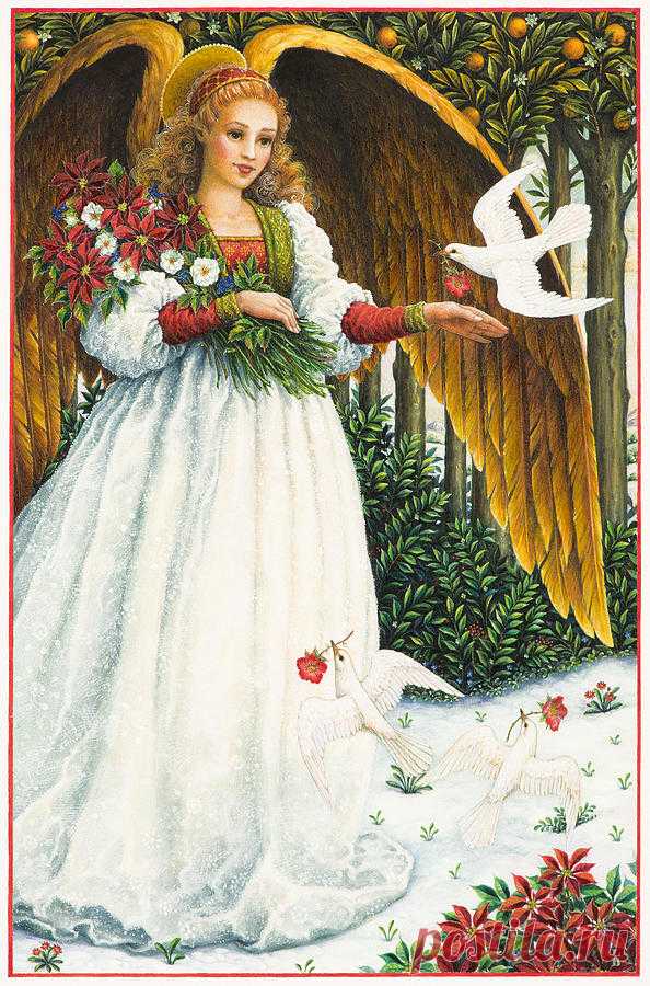 Messengers of Peace by Lynn Bywaters Messengers of Peace Painting by Lynn Bywaters