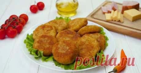 Картофельные зразы с ветчиной