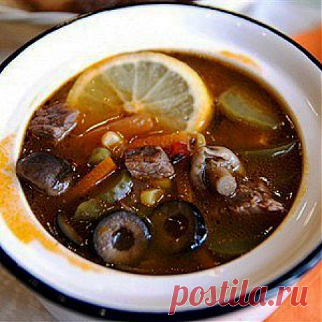 Сборная мясная солянка рецепт – супы