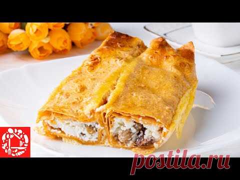 Гениально и Просто! Пирог с Творогом Без Замеса Теста