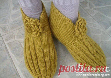 Следочки-интересный способ вязания.