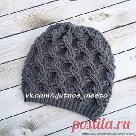 Шапка крючком