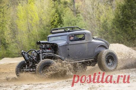 Хот-род Dodge Coupe 1932 для улиц и бездорожья в стиле Безумного Макса (44 фото) . Чёрт побери