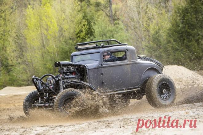 Хот-род Dodge Coupe 1932 для улиц и бездорожья в стиле Безумного Макса (44 фото) . Чёрт побери