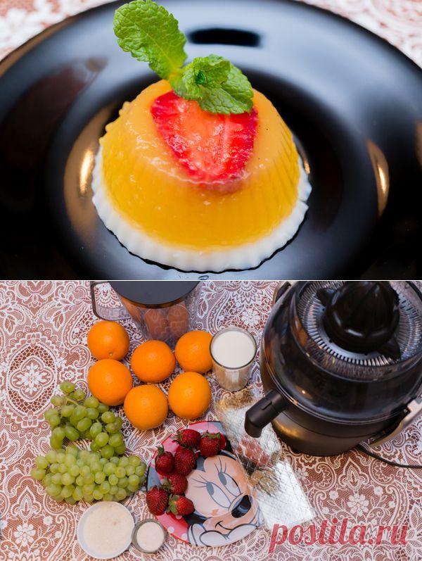 Как приготовить желе из свежевыжатого сока