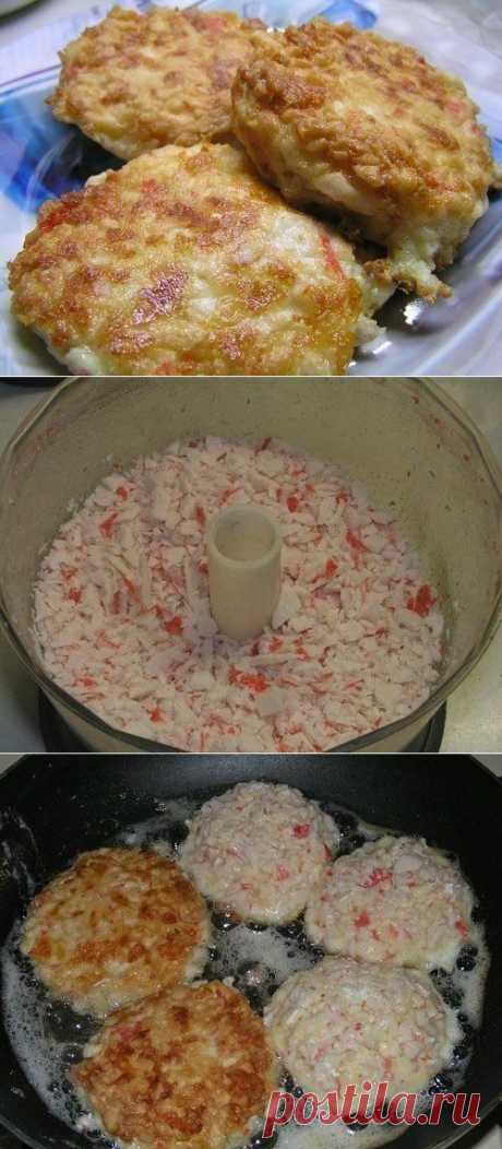Котлеты из крабовых палочек. Рецепт с пошаговыми фото | Домохозяйка