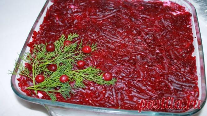 Новогодний салат «Привет, 2020»