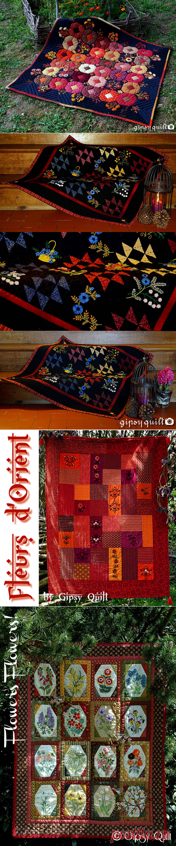 Gipsy Quilt. У меня не хватит фантазии сделать хотя бы одно такое одеяло! | Я люблю пэчворк | Яндекс Дзен