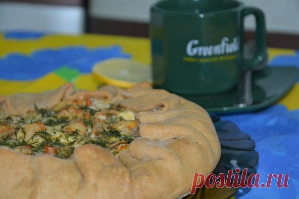 (+1) - Открытый пирог с мясом, картофелем и помидорами под сырной "шубкой" | ВКУСНО ПОЕДИМ!