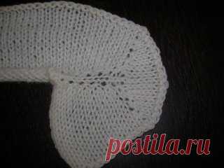 МЕТОД ИМИТАЦИИ ВШИВНОГО РУКАВА  
 
идеален там, где нежелательны швы: на детской одежде, на одежде из тонкой пряжи ( например, из мохера):