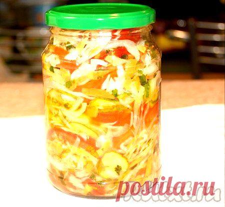 Рецепт овощного салата на зиму (рецепт с ) | RUtxt.ru