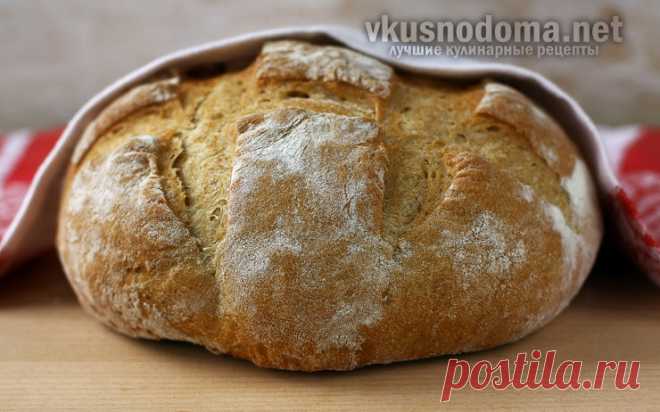 Хлеб в духовке по-домашнему