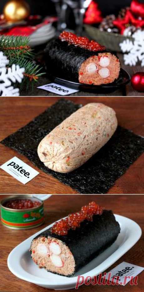 Праздничный рыбный рулет