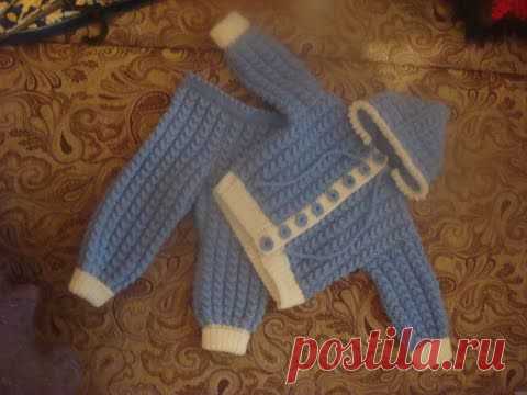 Костюмчик для малыша спицами