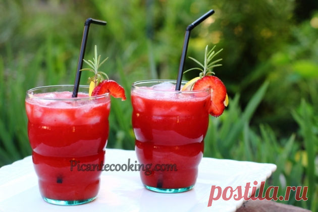 Коктейль «Полуничне признання» | Picantecooking