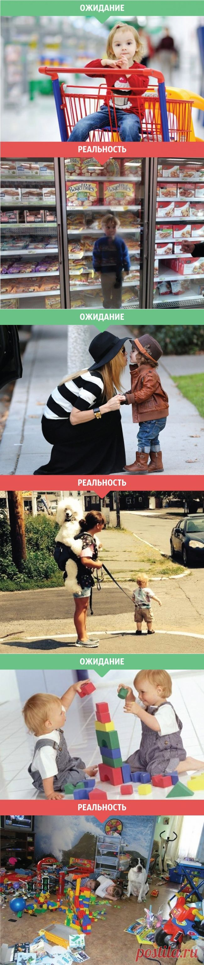 Дети: ожидание и реальность