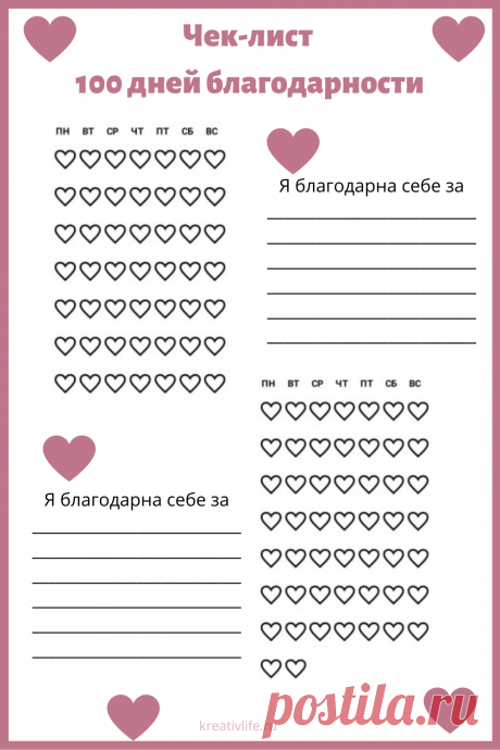 ТОП 10 готовых чек-листов, которые стоит скачать для саморазвития | Психология