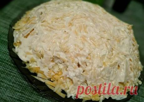 Салат загадочный - пошаговый рецепт с фото. Автор рецепта Наталия Попова . - Cookpad