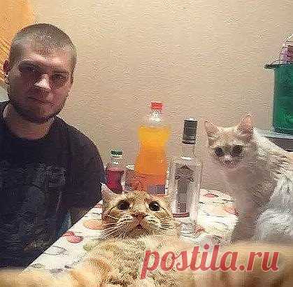 Селфи...День рождения Василия...В кадре самые близкие...=))