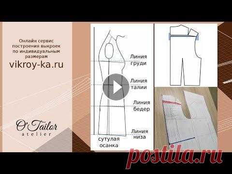 Как скорректировать выкройку на сутулую спину Вопрос от подписчицы, как скорректировать выкройку при сутулой осанке, сутулой спине. Внешне, одежда на сутулой спине будет вздергиваться сзади. Если ...