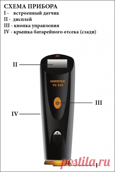 Инструкция по эксплуатации толщиномера Horstek TC-515