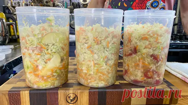 Так капусту вы еще не квасили!!! Три рецепта квашеной капусты - Будет вкусно - Медиаплатформа МирТесен