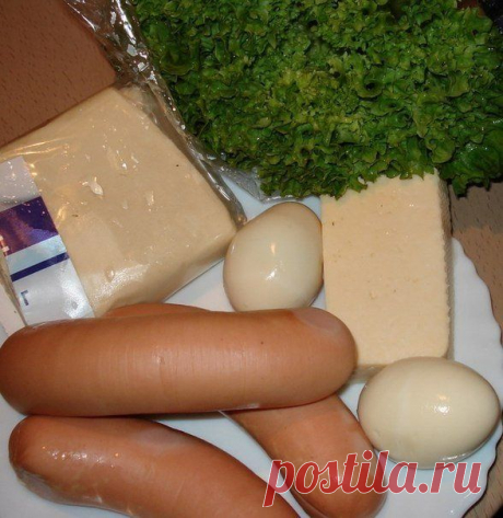 Самые вкусные рецепты: Фаршированные сардельки в тесте