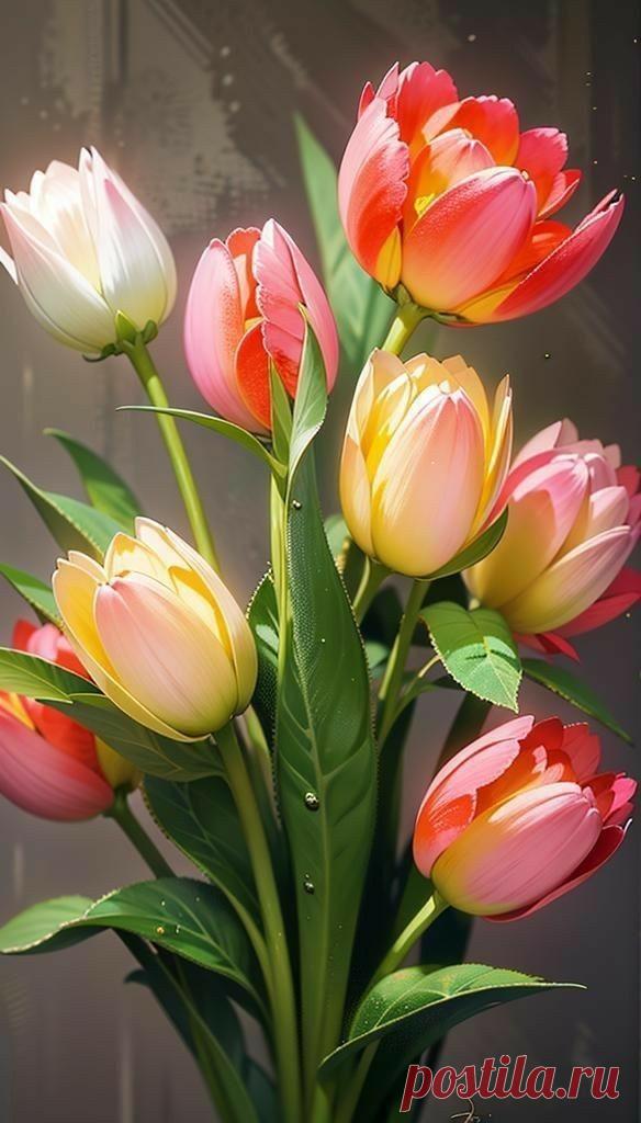 Пин на доске яТЮЛЬПАНЫ