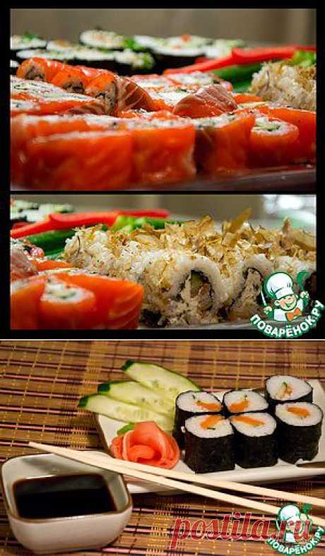Домашние роллы и маки - кулинарный рецепт