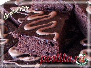 Острый шоколадный кейк - кулинарный рецепт