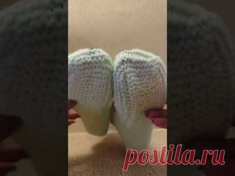 Канал Наталия Калиновская, вяжем спицами #knitting #тапочкиспицами#knittingвяжем спицами#